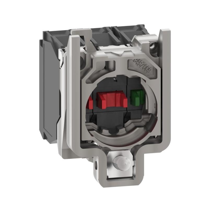 Harmony XB4 corps de bouton 2F raccordement vis-étrier SCHNEIDER ZB4BZ103