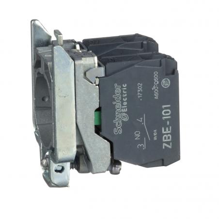Harmony XB4 corps de bouton 2F raccordement vis-étrier SCHNEIDER ZB4BZ103