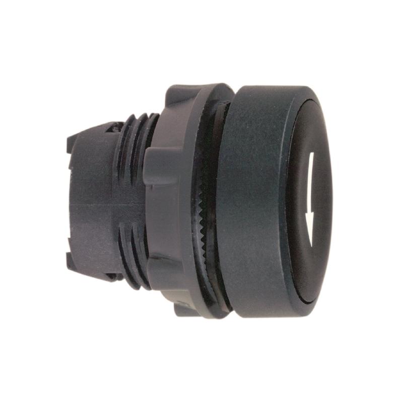 Harmony XB5 tête bouton poussoir affleurant diam. 22 noir texte '?' SCHNEIDER ZB5AA335