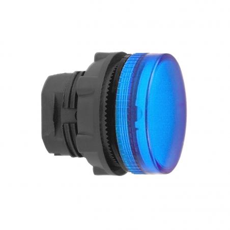 Harmony XB5 tête voyant lumineux DEL diam. 22 lisse bleu SCHNEIDER ZB5AV063