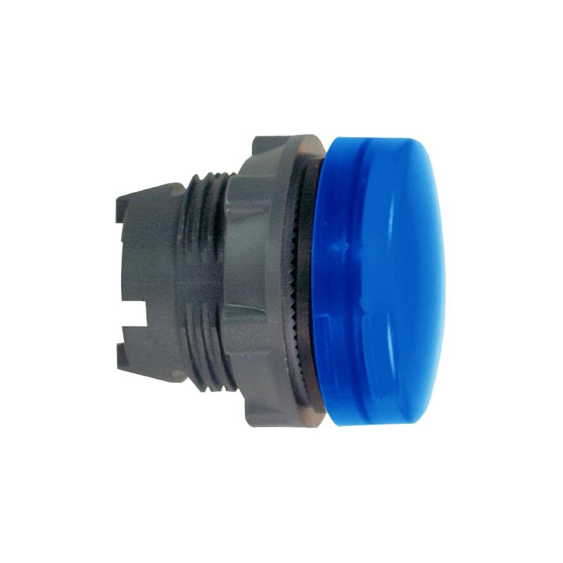 Harmony XB5 tête voyant lumineux DEL diam. 22 lisse bleu SCHNEIDER ZB5AV063