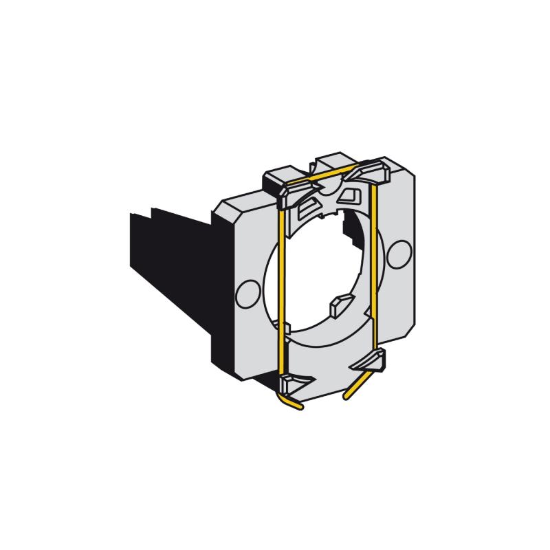 Harmony collier de fixation pr support de plaquette de circuit imprimé XB5-B SCHNEIDER ZB5AZ079