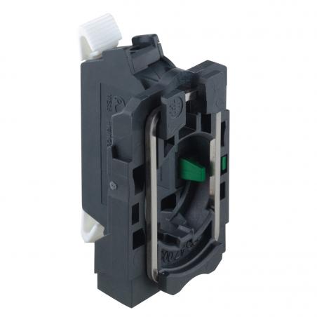 Harmony XB5 corps de bouton 1F raccordement bornes ressort SCHNEIDER ZB5AZ1015