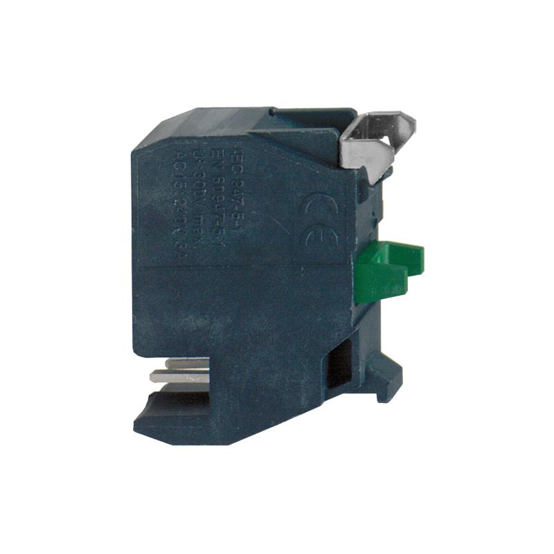Harmony bloc contact 1F raccordement connecteur SCHNEIDER ZBE1014