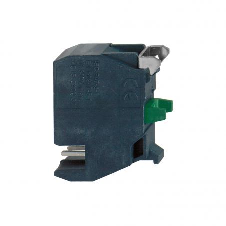 Harmony bloc contact 1F raccordement connecteur SCHNEIDER ZBE1014