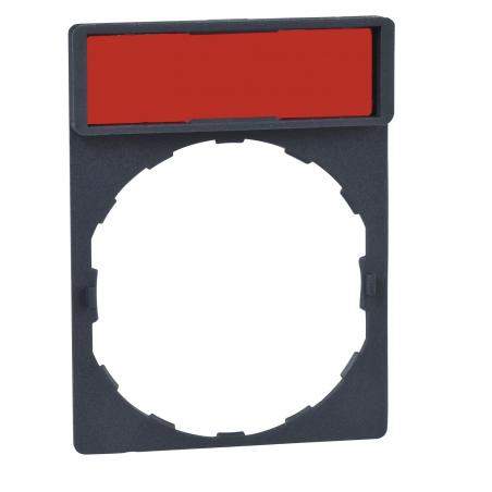 Harmony porte étiquette 30 x 40 mm standard diam. 22 avec étiquette AUTO-O-HAND SCHNEIDER ZBY2385