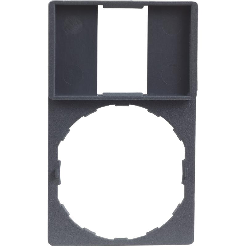 Harmony porte étiquette plat 30x50 pour étiquette 18x27 SCHNEIDER ZBZ33