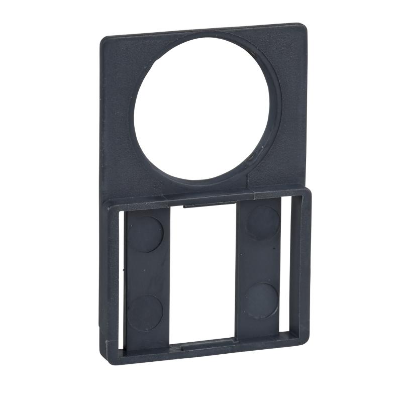 Harmony porte étiquette plat 30x50 pour étiquette 18x27 SCHNEIDER ZBZ33