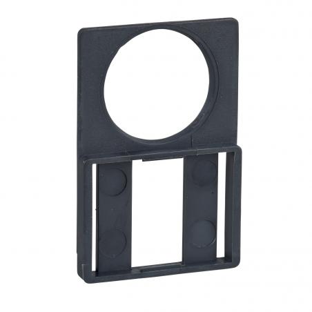 Harmony porte étiquette plat 30x50 pour étiquette 18x27 SCHNEIDER ZBZ33