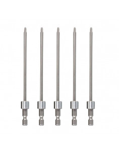 Lot de 5 embouts PHILLIPS 2 pour Visseuse à placo DFS452 MAKITA 199155-7