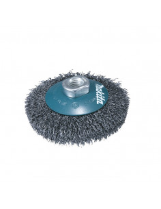 Brosse conique à fils acier ondulés 115mm M14 MAKITA D-39849