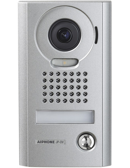 Platine video couleur avec zoom saillie antivandale AIPHONE JPDV 130320