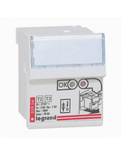 Cassette de remplacement pour parafoudre réferences 003951 et 003953 LEGRAND 003954