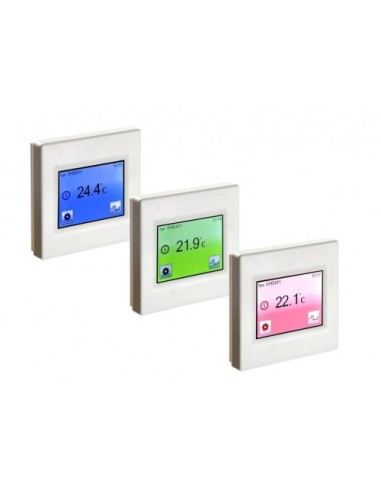 THERMOSTAT TFT610  ENCASTRE  ECRAN TACTILE BLANC  ACSO 616061