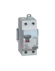 Interrupteur différentiel DX³-ID arrivée haute et départ bas à vis 2 Pôles 230V 80A type AC 30mA 2 modules LEGRAND 411507 2
