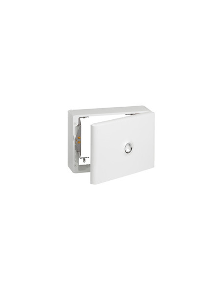 Habillage Drivia 18 modules pour platine 13 référence 401181 ou 401191 RAL9003 LEGRAND 401189