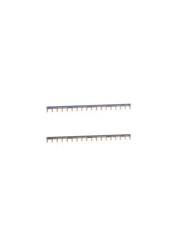 Peigne d'alimentation universel Phase/Neutre HX³ horizontale 1 Pôle ent.1,5 module 57 modules 1 mètre LEGRAND 404933