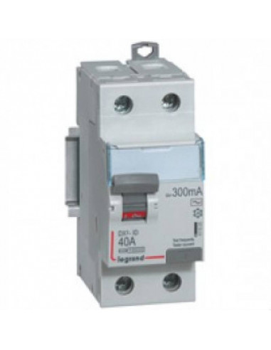 INTERRUPTEUR DIFFERENTIEL DX3-ID  2P 40A AC 30MA LEGRAND 411505