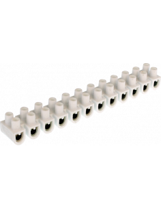 barette acier blanche 10mm² EUR'OHM 70008B