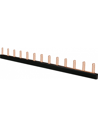 Peigne noir 13 modules EUR'OHM 19075