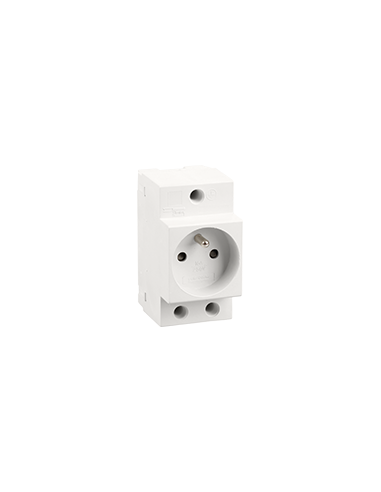 Prise de courant modulaire EUR'OHM 19099