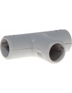 Lot de 25 Té d. 16mm gris EUR'OHM 42316