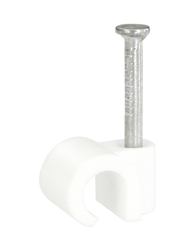 Lot de 100 Attache multi 8à12 blanc he EUR'OHM 43536