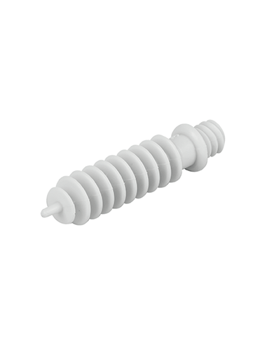 Lot de 100 Chev. tête filet. grise perc. 6mm EUR'OHM 43613