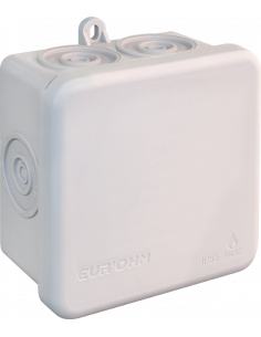 Boite IP55 80x80x45 960° ent. dir. EUR'OHM 50023