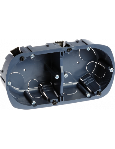 Boite multi-matériaux double d67 71mm p40 EUR'OHM 52054