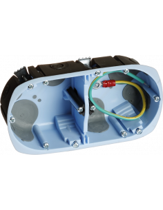 Boite AIR'metic double faradisée d67 p 40 EUR'OHM 52084