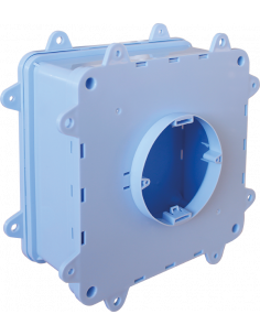DUOBOX Boite complète point de centre 170x170x70mm ouverture diam 85 EUR'OHM 52174