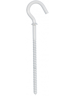 Piton long 60mm Longueur totale 90mm dont 60mm sous collerette et 40mm de filetage EUR'OHM 53054