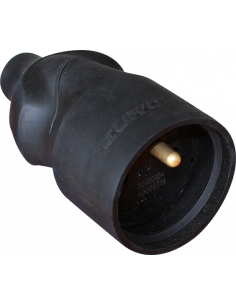 16A femelle caoutchouc IP40 ss bague EUR'OHM 61056