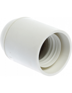 Douille E 27 sple bague blanche EUR'OHM 62120