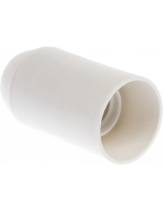 Douille E14 sple bague blanche EUR'OHM 62130