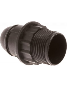 Douille E14 double bague noire EUR'OHM 62136