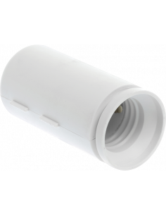 Douille de chantier E27 blanche EUR'OHM 62153