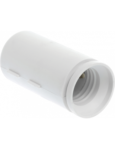 Douille de chantier E27 blanche EUR'OHM 62153