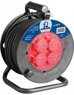 Enrouleur IP44 3G2,5² 20m EUR'OHM 68027