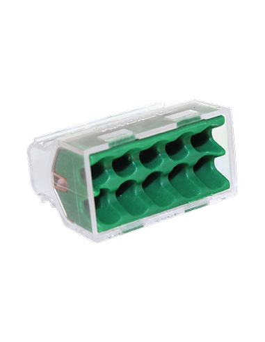 Lot de 100 Connecteur transparent x10P/1000 cond sachet EUR'OHM 70069