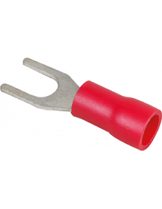 Lot de 50 Cosse fourche 4mm0,5à1,5² r EUR'OHM 70324