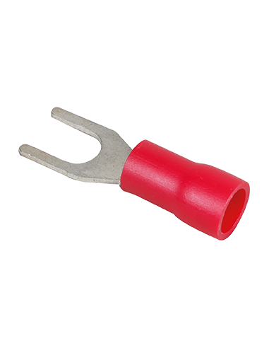 Lot de 50 Cosse fourche 4mm0,5à1,5² r EUR'OHM 70324