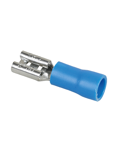 Lot de 50 Cosse femelle 5mm 1,5à2,5² b EUR'OHM 70355
