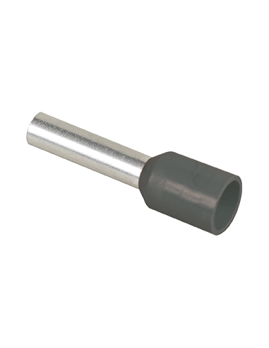 Lot de 50 Embout 2,5² gris EUR'OHM 70434