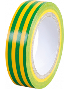 Ruban vert/jaune 15x10 EUR'OHM 72001