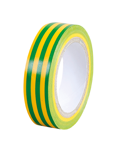 Ruban vert/jaune 15x10 EUR'OHM 72001