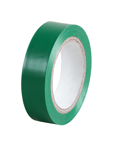 Ruban isolant vert 15x10 EUR'OHM 72011