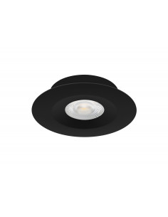Spot Encastré rond fixe noir ASPEN LED 5,5W 36° 500lm 3000/4000K (CCT) ARIC 50749