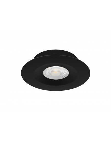 Spot Encastré rond fixe noir ASPEN LED 5,5W 36° 500lm 3000/4000K (CCT) ARIC 50749